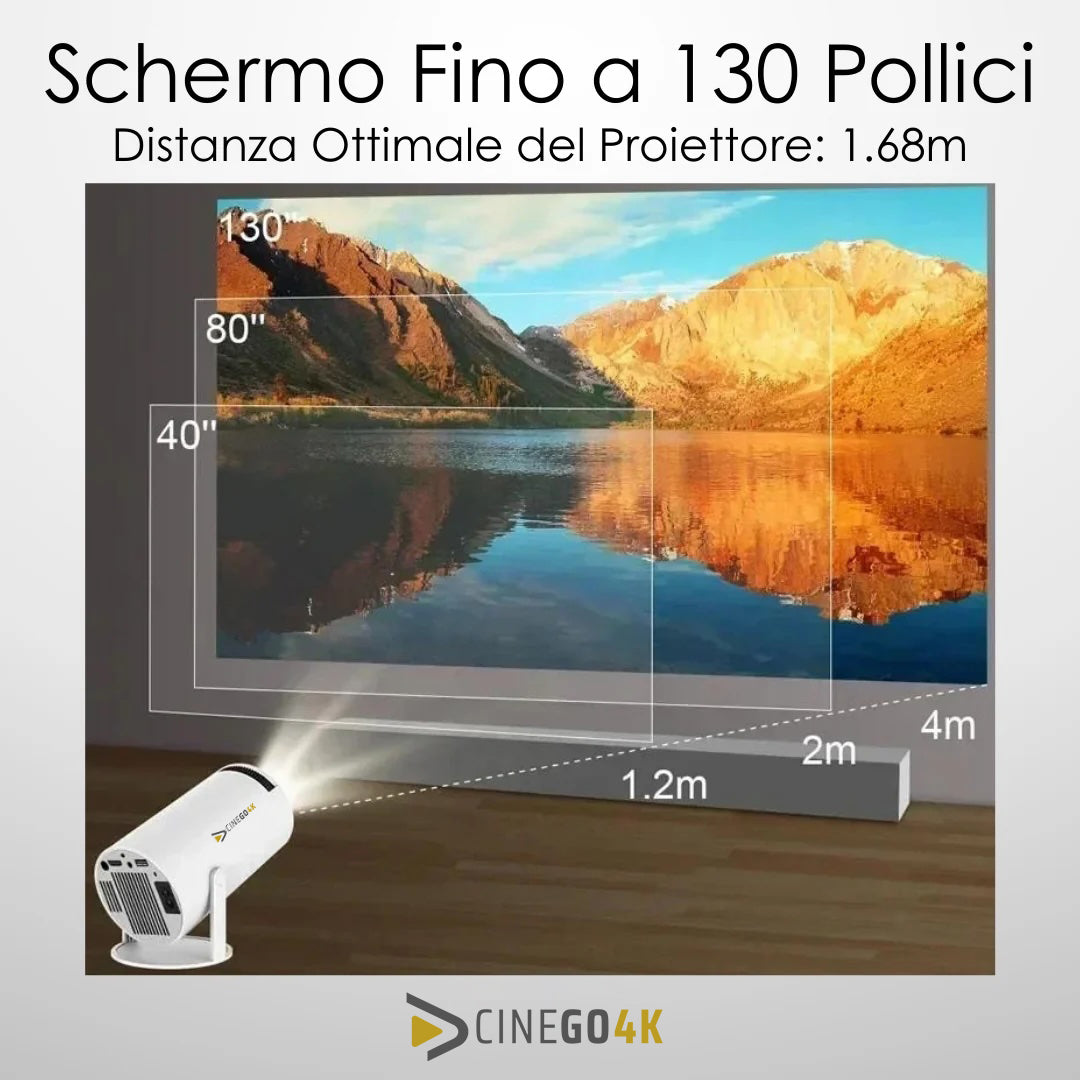 CineGo 4K™ - Proiettore 4K